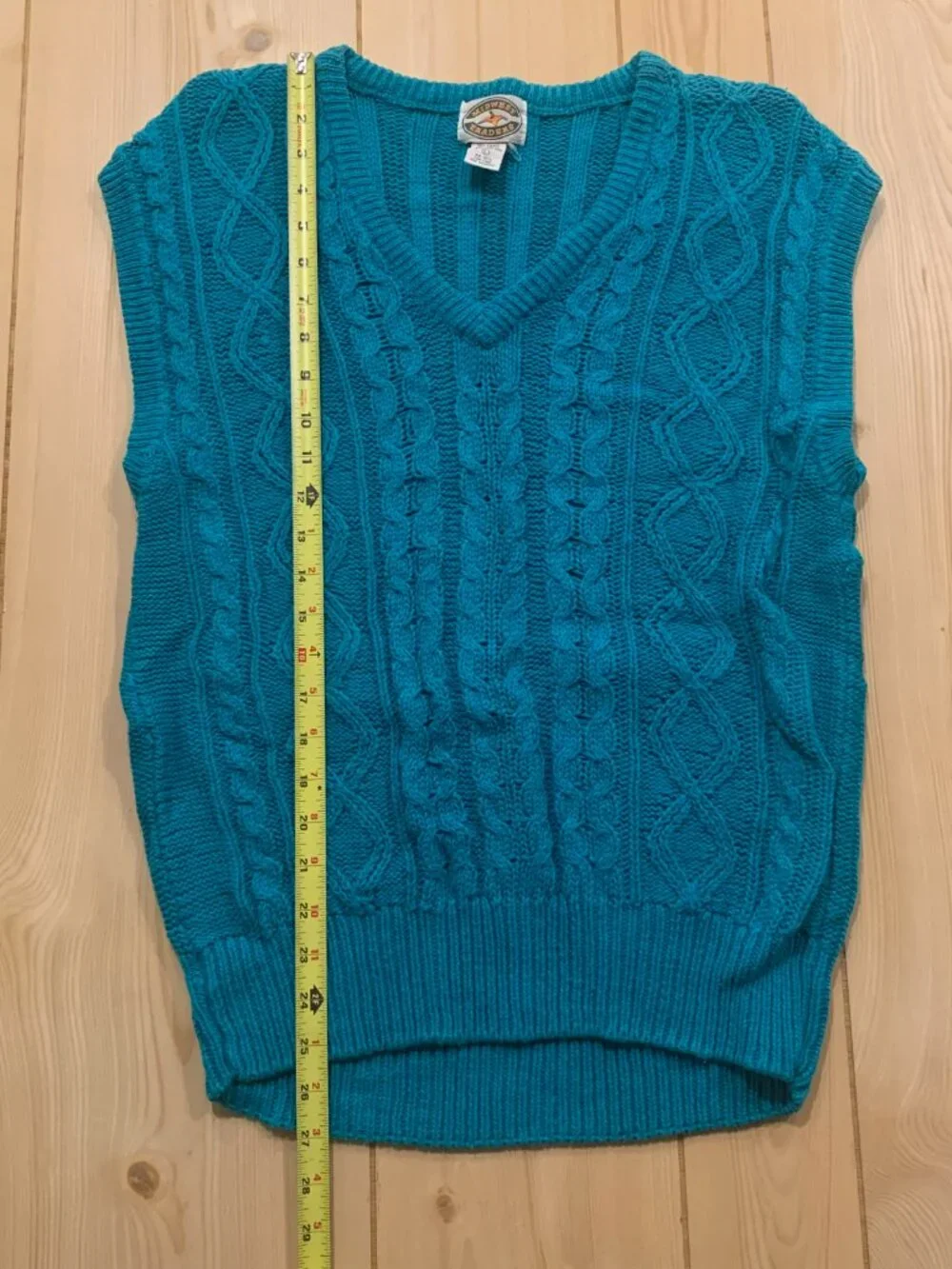 Vintage Y2K Midwest Traders Retro Preppy Golf Knit Sweater Vest Women's Size L
